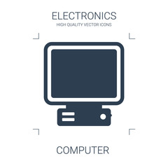 Poster - computer icon