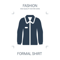 Wall Mural - formal shirt icon