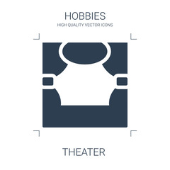 Sticker - theater icon