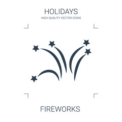 Sticker - fireworks icon