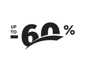 Poster - discount symbol. Business promotion sticker. Hot season sale label, holiday coupon icon. Template for promo flyer, banner design, poster. Vector illustration.