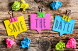 bulle Post-it : Save the date