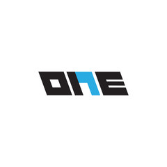 ONE logo design