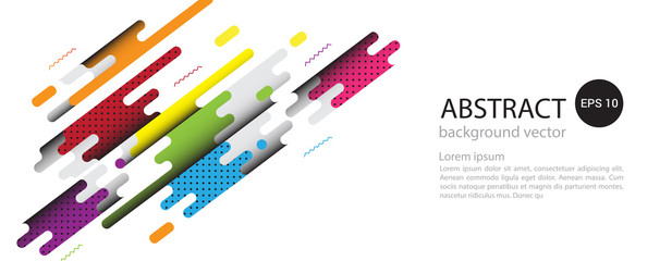 geometric design banner web template vector abstract.