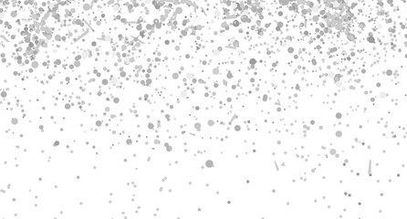 Wall Mural - Confetti isolation on white. Luxury texture. Festive background with glitters. Pattern for work. Print for polygraphy, posters, banners and textiles. Greeting cards. Doodle for design and business