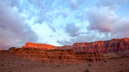 Wall Mural - Marble Canyon Mountains and Rock Formations