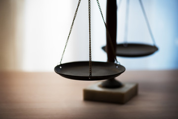 old weighing scale still life. shallow depth of field.