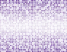 The Light Purple Square Mosaic Tiles Background.