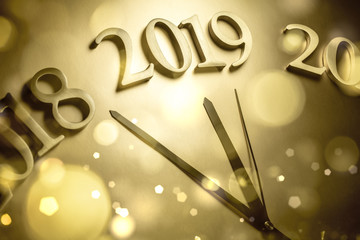 Wall Mural - New year 2019