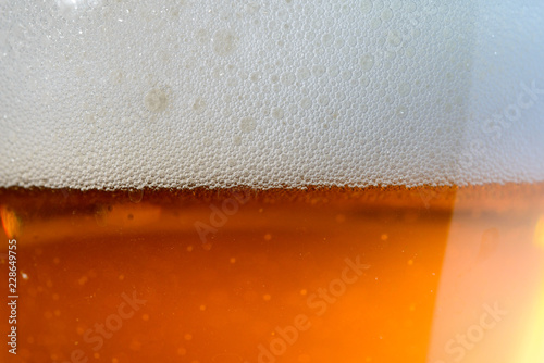 Fotografía IPA Craft Beer bubbles background texture