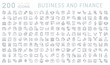 © M.Style - Set Vector Line Icons of Business and Finance.