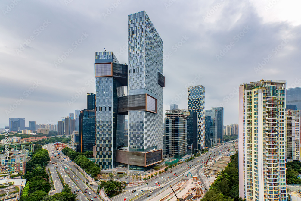 New Tencent Building, Shenzhen Stock Photo | Adobe Stock
