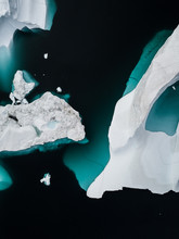 Aerial Photo Of An Iceberg In The Arctic