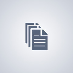 Poster - Files, web documents, vector best flat icon
