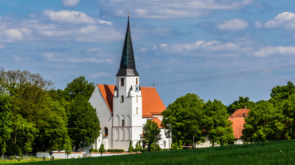 Beautiful bavarian church