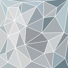 Abstract Vitrage With Triangular Gray Scale Grid