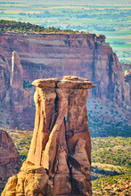 Colorado National Monument Red Rock Cliffs And Canyons