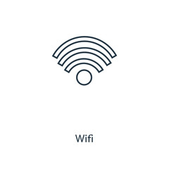 Poster - wifi icon vector
