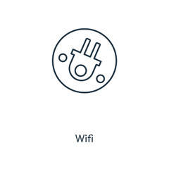 Poster - wifi icon vector
