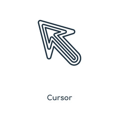 Poster - cursor icon vector