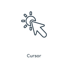 Poster - cursor icon vector