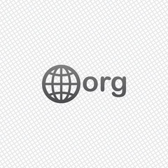 Poster - one of first domains for non-profit organization, globe and org.