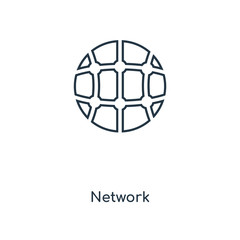 Poster - network icon vector