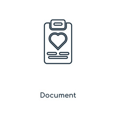 Poster - document icon vector