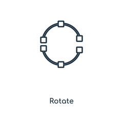 Poster - rotate icon vector