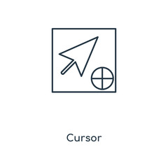 Poster - cursor icon vector