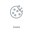 cookie icon vector