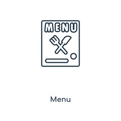 Poster - menu icon vector