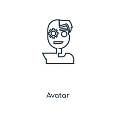 Poster - avatar icon vector