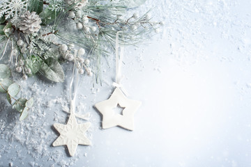 Wall Mural - christmas and new year holidays concept