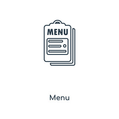 Poster - menu icon vector