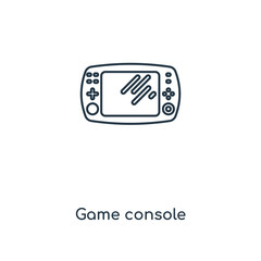 Wall Mural - game console icon vector