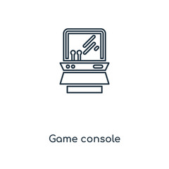 Poster - game console icon vector