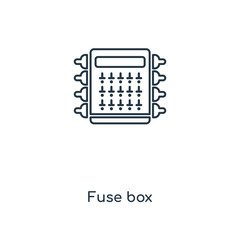 Poster - fuse box icon vector