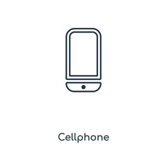 Poster - cellphone icon vector