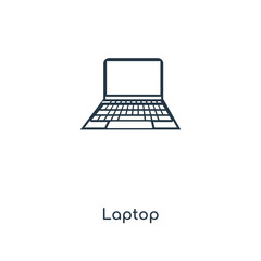 Poster - laptop icon vector