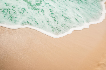  sea wave and sand beach background