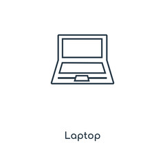 Poster - laptop icon vector