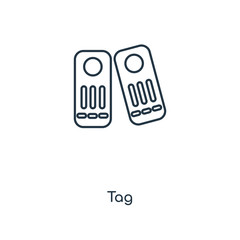 Poster - tag icon vector
