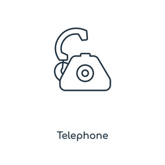 Poster - telephone icon vector
