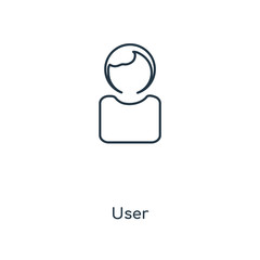Poster - user icon vector