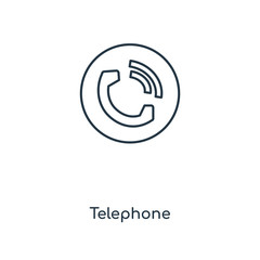 Poster - telephone icon vector