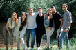 © ASDF - young business team spends free time together