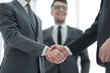 © ASDF - close up.welcome handshake of business people