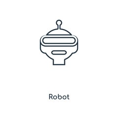 Poster - robot icon vector icon vector