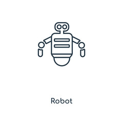 Poster - robot icon vector icon vector